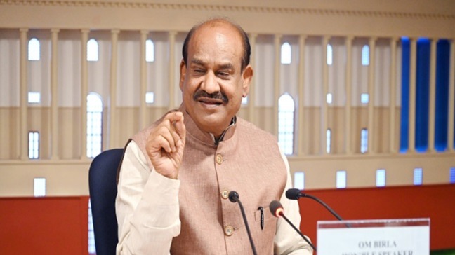 विकसित राष्ट्र 2047 लक्ष्य पर ओम बिरला का बयान,  संविधान का अक्षरशः पालन क्यों महत्वपूर्ण है,  ओम बिरला का विकसित भारत 2047 पर दृष्टिकोण,  राष्ट्र निर्माण में संविधान के पालन की भूमिका,  भारत 2047 के सपने को पूरा करने की कुंजी क्या है, विकसित भारत 2047,  ओम बिरला, संविधान दिवस,  विकसित राष्ट्र २०४७